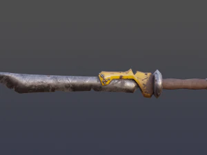 Homemade sword 3D Model