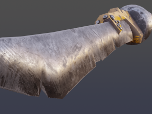 Homemade sword Modelo 3D