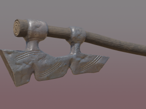 Orcs axe Modelo 3D