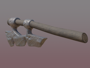 Orcs axe 3D 模型