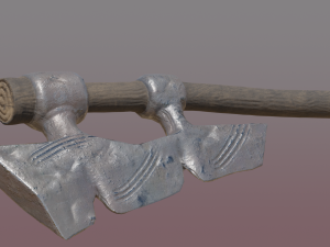 Orcs axe 3D 模型