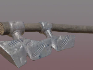 Orcs axe 3D Model