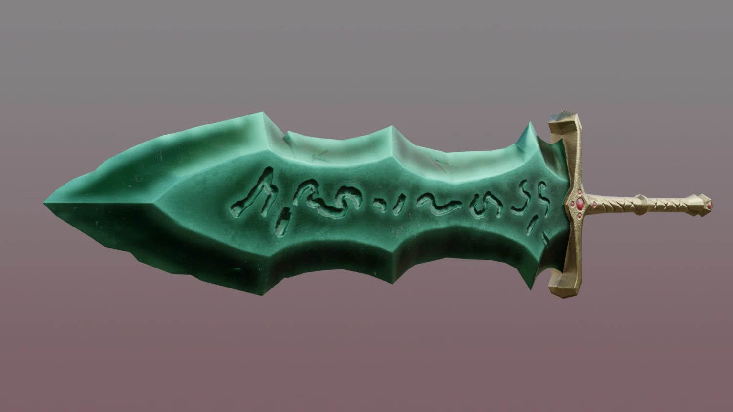 Sword 3D Model .c4d .max .obj .3ds .fbx .stl .blend 