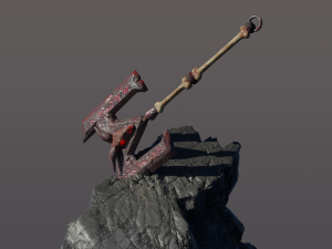 Doom Axe Modelo 3D