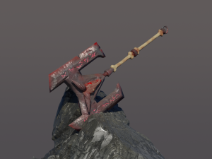 Doom Axe Modelo 3D