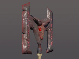 Doom Axe 3D Model