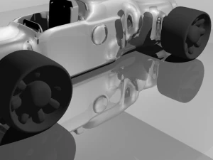F&oacute;rmula 1 Modelo 3D