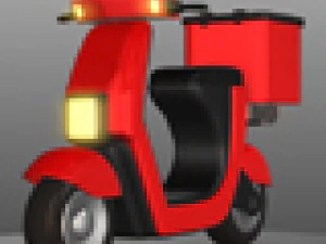 Vespa delivery 3D Model