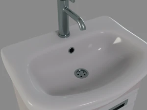 Wash basin 3D PBR model 3D Model