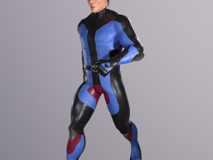 Superhero Model 3D