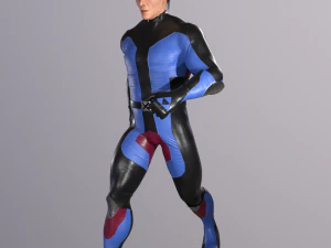Superhero 3D Model