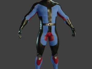 Superhero 3D Model
