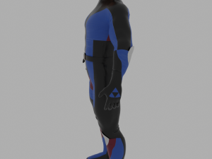 Superhero Model 3D