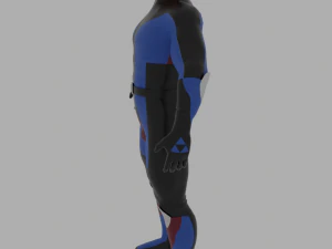 Superhero 3D Model