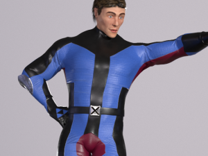 Superhero 3D Модель