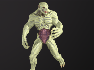 Blood Hunter -Game Ready Low-poly 3D 模型