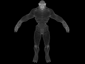 Blood Hunter -Game Ready Low-poly 3D 模型