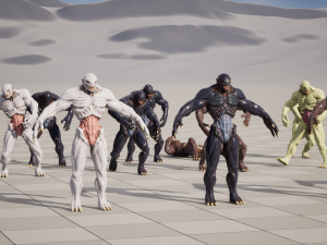 Blood Hunter -Game Ready Low-poly 3D 模型