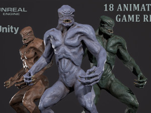 Alien Monster 3D मॉडल