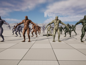 Alien Monster Model 3D