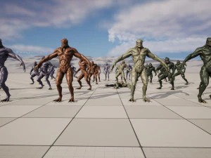Alien Monster 3D Model