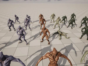 Alien Monster 3D Model