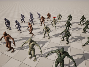 Alien Monster Model 3D