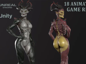 悪魔の魔術師 3Dモデル