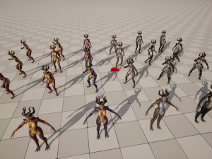 Demoness Mage 3D Model