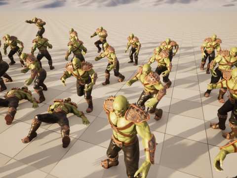 Orc warrior Model 3D