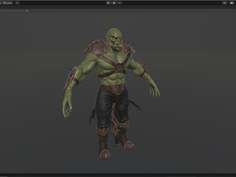 Orc warrior Model 3D
