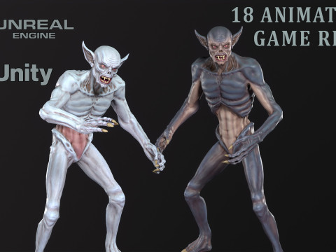 Inferior vampire Modelo 3D