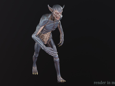 Inferior vampire 3Dモデル