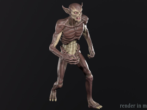 Inferior vampire 3Dモデル