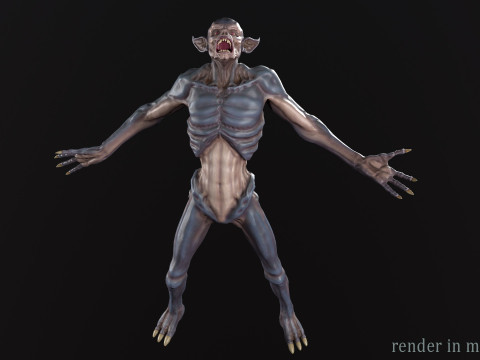Inferior vampire 3Dモデル