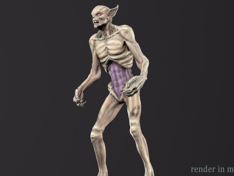 Inferior vampire 3Dモデル
