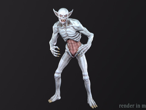 Inferior vampire 3Dモデル