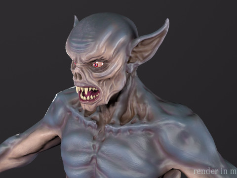 Inferior vampire 3Dモデル