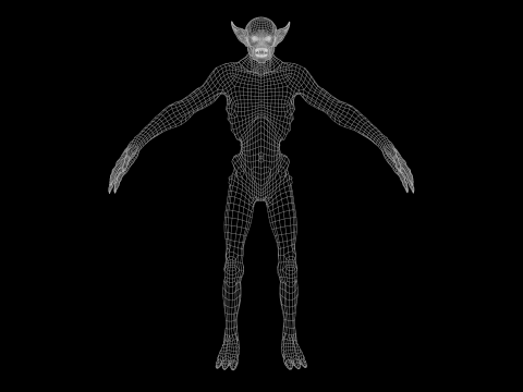 Inferior vampire 3Dモデル