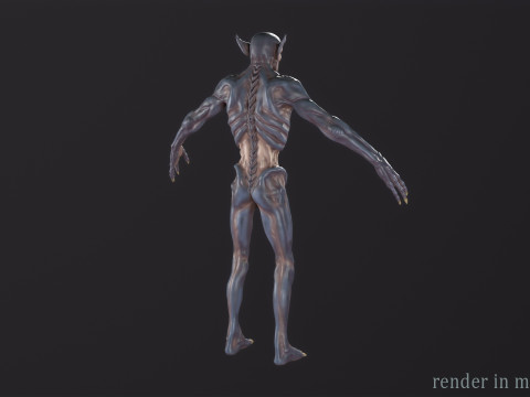 Inferior vampire 3Dモデル