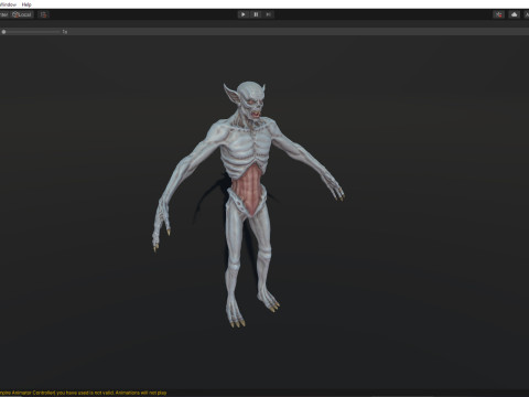 Inferior vampire 3Dモデル