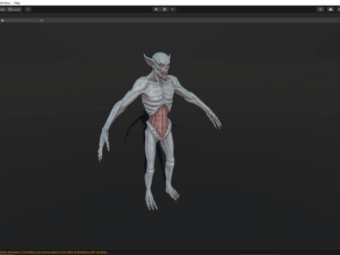 Inferior vampire 3D Model
