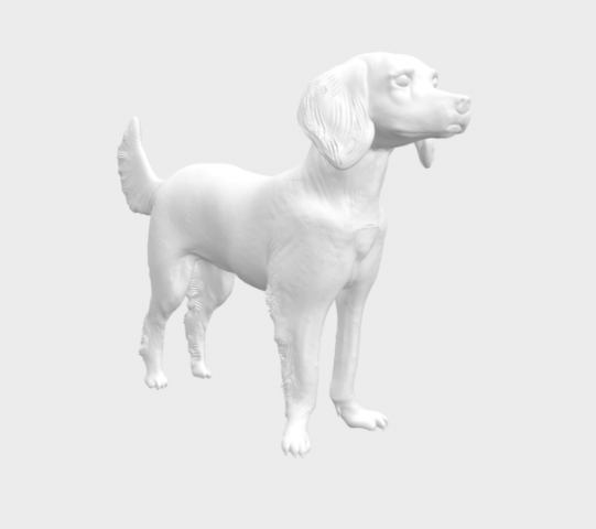 Dog Modelo 3D .c4d .max .obj .3ds .fbx .stl .blend 