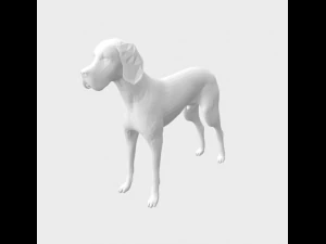 グレートデーン 3Dモデル