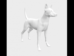 Pharaoh Hound Modelo 3D