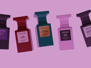 Perfume TOM FORT Modelo 3D