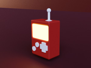 Game console 3D Model