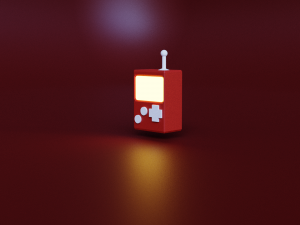 Game console Modelo 3D