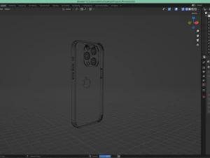 Iphone 14 pro max 3D Model