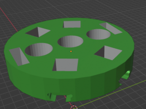 Bi-Generator vertical wind turbine 3D Print Model